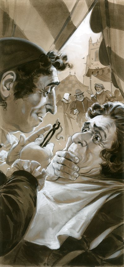 Solucanlı şarlatan dişçi by Angus McBride