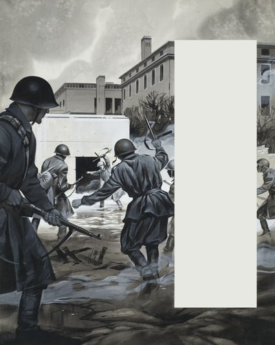 İkinci Dünya Savaşı Sahnesi by Angus McBride