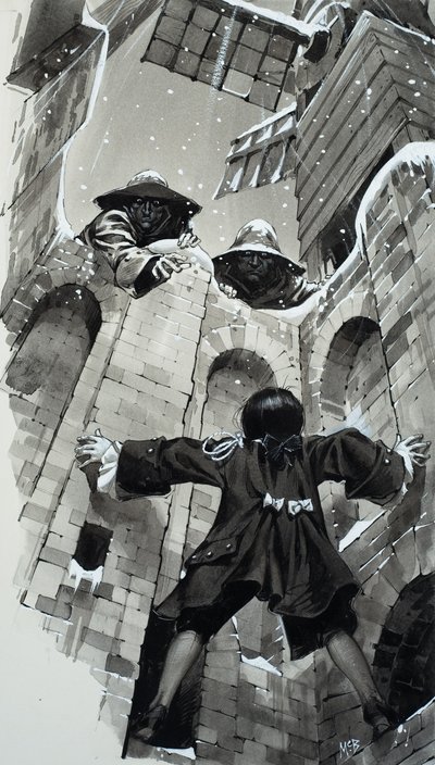 Ventilatör Şaftı (kağıt üzerine guaj) by Angus McBride