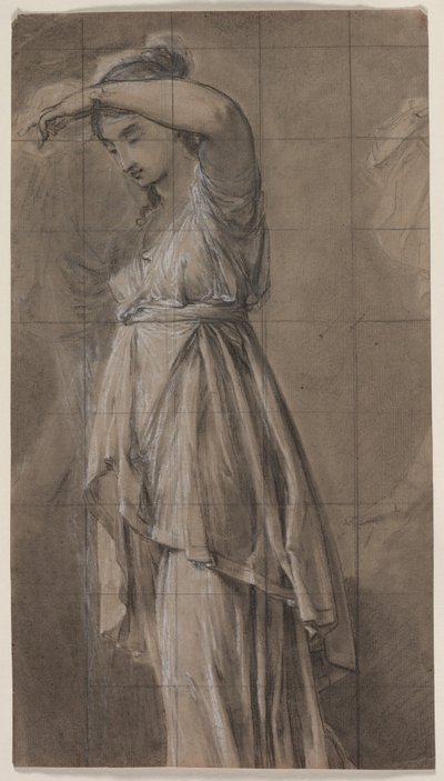 Penelope için Çalışma by Anicet Charles Gabriel Lemonnier
