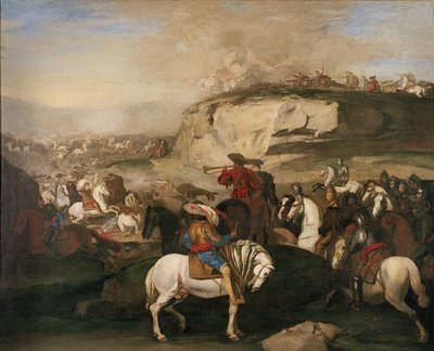 Savaş Sahnesi, c.1630-39 by Aniello Falcone