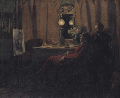 Günün Çalışmasını Değerlendirmek by Anna Ancher