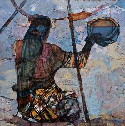 Balıkçı Kadın by Anna Contemporary Artist Kostenko