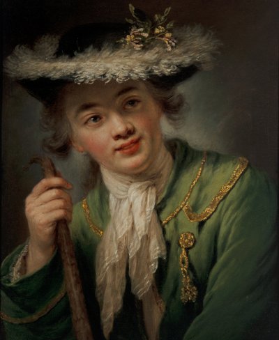 Genç Bir Kadının Portresi by Anna Dorothea (1721 82) Lisiewska
