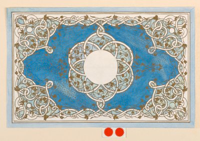 Çizim, Kutu Kapağı Tasarımı, Yaklaşık 1894 by Anna M. de Pool