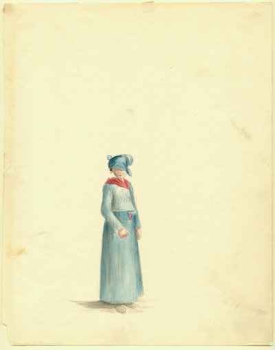 Anna Maria Von Phul tarafından Creole Kadını Çizimi by Anna Maria von Phul