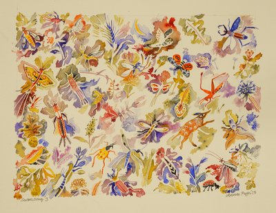 3 Swansong, 2023 (suluboya) by Anna Pugh