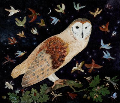 Bilgeye Bir Söz, 2013 (akrilik) by Anna Pugh
