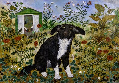 Buzz, 2017 (akrilik) by Anna Pugh