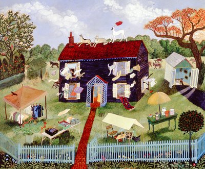 Her Şey Gitmeli, 2006 (akrilik) by Anna Pugh
