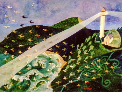 Yolu Bulmak, 2004 (akrilik) by Anna Pugh