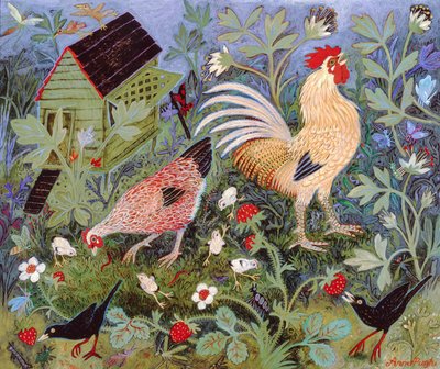 Herkes için Özgür, 2009 (akrilik) by Anna Pugh