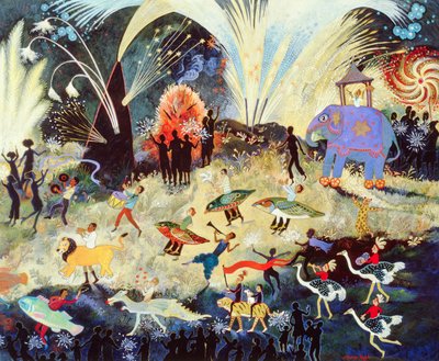 Parti Zamanı, 2010 (akrilik) by Anna Pugh
