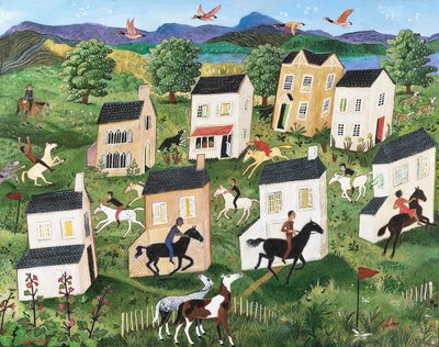 Yedinci Cennet, 2013 (akrilik) by Anna Pugh