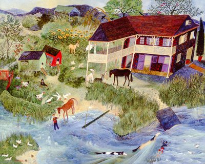Dalmak, 2005 (akrilik) by Anna Pugh