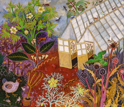 Sera, 2017 (akrilik) by Anna Pugh
