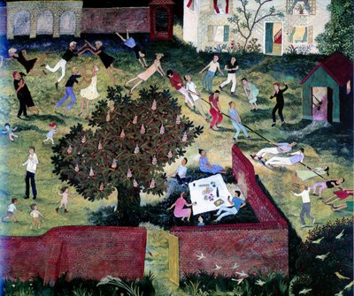 Savaş Römorkörü, 2000 (akrilik) by Anna Pugh