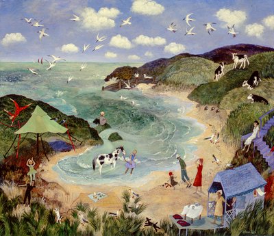 Two for Joy, 2003 (akrilik) by Anna Pugh