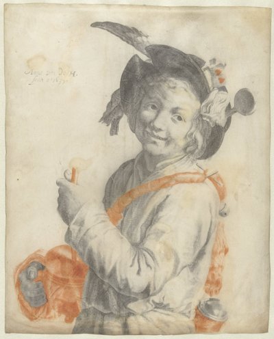 Dağınıklık oynayan çocuk by Anna van N.H.