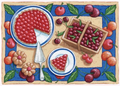 Vişneli turta by Annalisa Morrocco