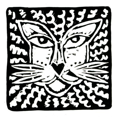 Horoskop (Aslan), 2017 (keten baskı) by Annalisa Morrocco