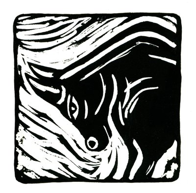 Horoscope (Taurus), 2017 (keten baskı) by Annalisa Morrocco