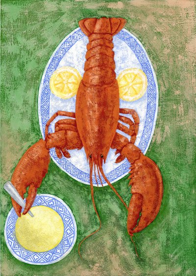 Istakoz, 2010 (guaj) by Annalisa Morrocco