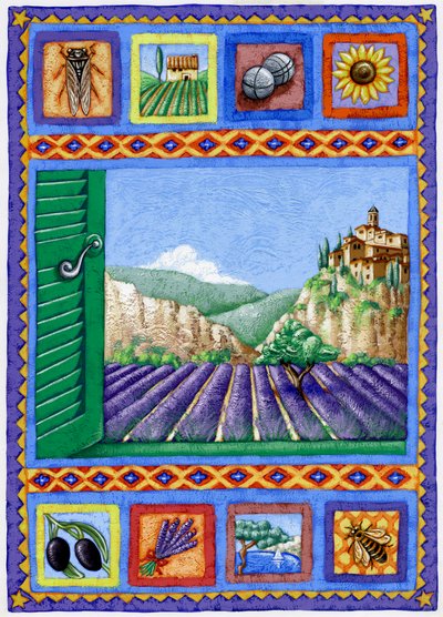 Provence, 2015 (guaj) by Annalisa Morrocco
