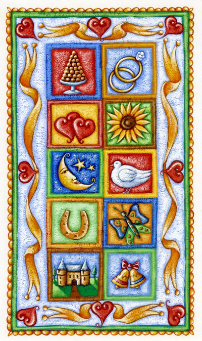 Düğün çanları, 2016 (guaj) by Annalisa Morrocco