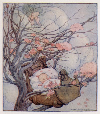 Tekerleme: Hush-A-Bye, Baby, On The Tree Top (renkli taş) by Anne (after) Anderson