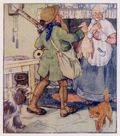 Tekerleme: Küçük Bir Adam Vardı (renkli taş) by Anne (after) Anderson