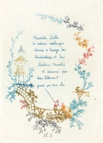 Baş sayfa by Anne Allen after Jean Baptiste Pillement