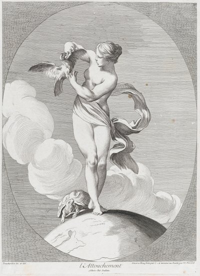 Dokun, 1730-65. Yaratıcılar: Caylus, Anne-Claude-Philippe de, Etienne Fessard. by Anne Claude Philippe de Caylus, Etienne Fessard