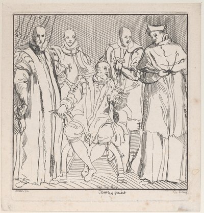 Charles V, 18. yüzyıl. by Anne Claude Philippe de Caylus