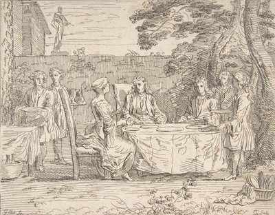 Seçkin Yemek, ca.1725-1765. by Anne Claude Philippe de Caylus