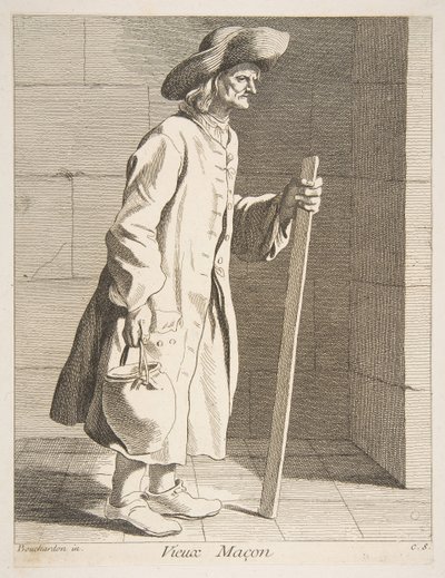 Eski Duvarcı, 1737. by Anne Claude Philippe de Caylus