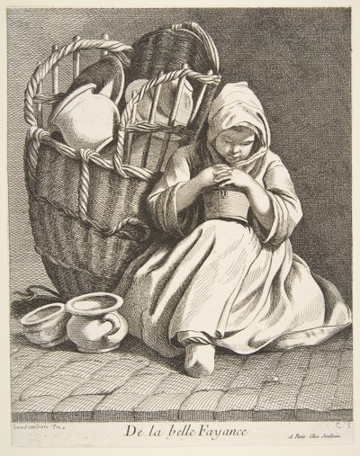 Çömlekçi, 1738. by Anne Claude Philippe de Caylus