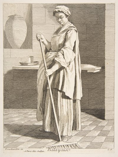 Süpürge, 1746. by Anne Claude Philippe de Caylus