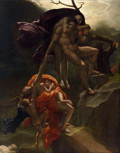 Bir Tufan Sahnesi Bir Tufan Sahnesi, yaklaşık 1806. by Anne Louis Girodet de Roucy Trioson