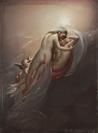 Aurora ve Cephalus by Anne-Louis Girodet de Roucy-Trioson