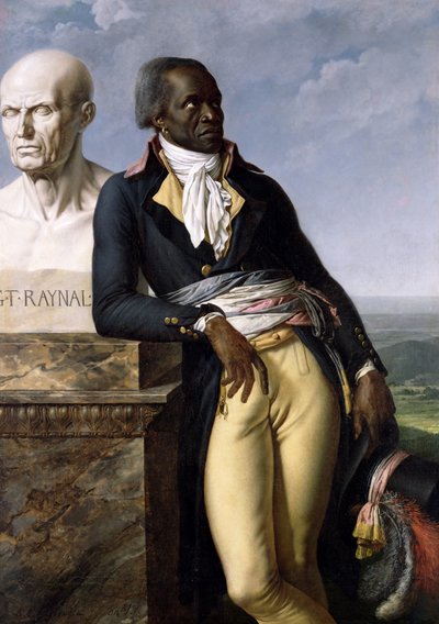 Jean-Baptiste Belley'nin Portresi (d.1804) San Domingo Milletvekili by Anne Louis Girodet de Roucy Trioson