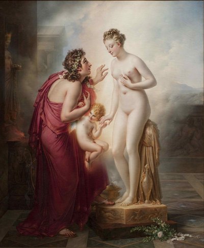 Pygmalion ve Galatea, 1819