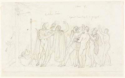 Aeneid'den Okçuluk Maçı, Kitap V by Anne Louis Girodet de Roussy Trioson