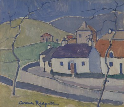 Ruberslaw'da Çiftlik by Anne Redpath