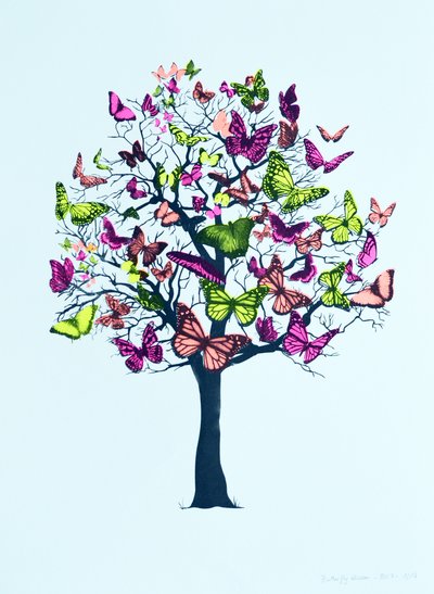 Kelebek çiçeği, 2016 by Anne Storno