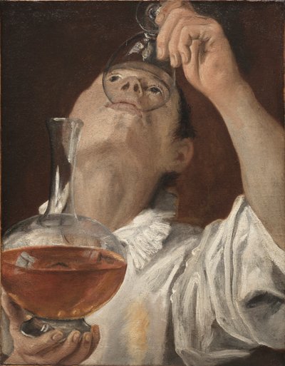 İçen Çocuk, 1582-1583. by Annibale Carracci