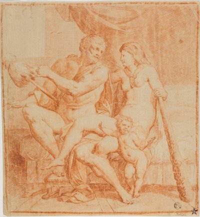 Herkül ve Iole by Annibale Carracci