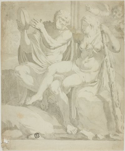 Herkül ve Iole by Annibale Carracci