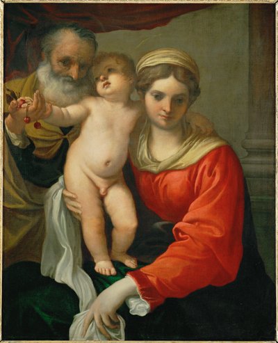 Kirazlı Madonna... by Annibale Carracci