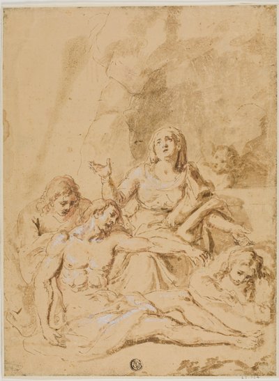 Pieta by Annibale Carracci